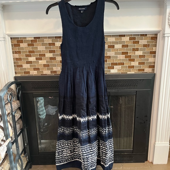 Blue midi dress - Picture 2 of 6